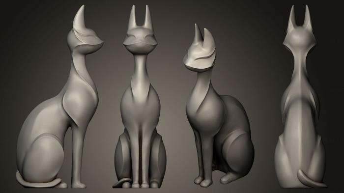 Animal figurines (STKJ_0499) 3D model for CNC machine